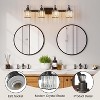 Bathroom Vanity Light Fixtures Modern Crystal Vanity Light Fixtures Over Mirror，Modern Crystal Wall Lighting with Square Shade - 3 of 4