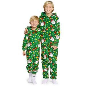 Suitmeister Boys - Christmas Union Suit - 1 of 4