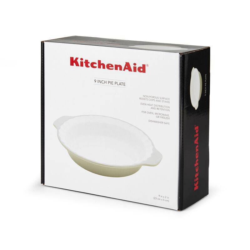 KitchenAid 9&#34; Vitrified Stoneware Pie Plate Pistachio, 2 of 9
