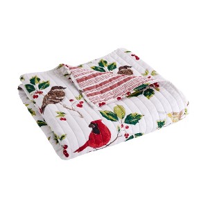 Joybirds Holiday Quilted Throw Multi-Color - Thatch Home - 1 of 4