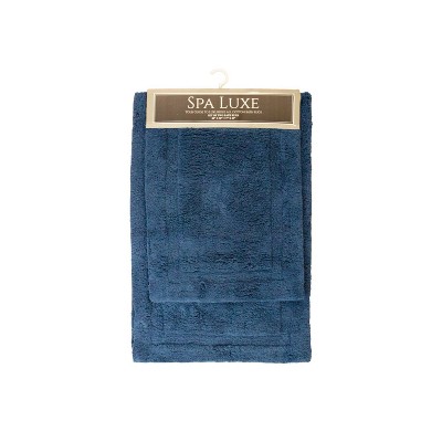 Arkwright Home Spa Lux Solid 2pc Bath Rug Set