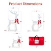 Best Choice Products 3-Piece 2D Deer Family Set, Lighted Christmas Outdoor Decoration w/ 175 Lights, Stakes - 2 of 4