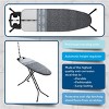 Bartnelli Heavy Duty Ironing Board 48x15, Turbo & Park Zone, Denim Gray - 4 of 4