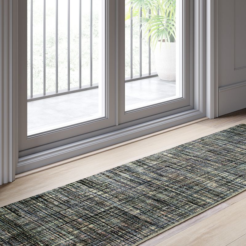 Woven Gridlines with Thin Stripe Rug - Project 62&#153;, 4 of 6