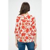WEST K Women's Alexa Surplice V-Neck Rolltab Blouse - 3 of 4