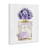 Stupell Industries Delicate Purple Hydrangea Designer Glam Perfume Bottle Canvas Wall Art - 3 of 4