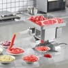 VEVOR Meat Grinder, 11 Lbs/Min Electric Meat Grinder, Slicer, Sausage Stuffer with Blade, Stainless Steel Commercial Meat Mincer, Silver - 2 of 4