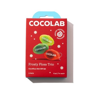 COCOLAB Cocofloss Frosty Floss Trio Mini Cocofloss Gift Set - 3pk - 1 of 4