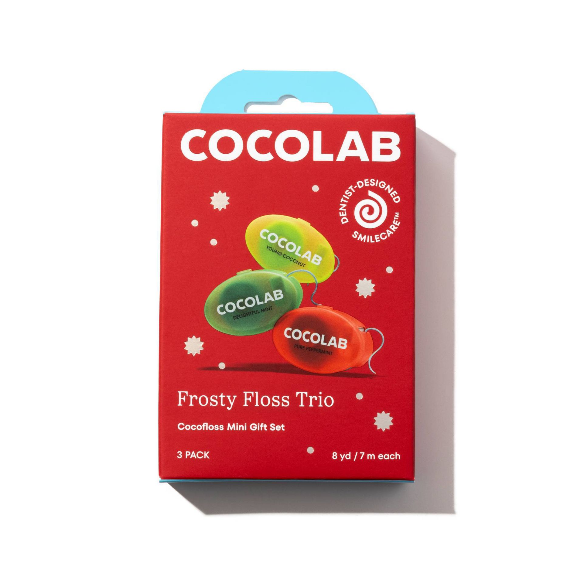 COCOLAB Cocofloss Frosty Floss Trio Mini Cocofloss Gift Set - 3pk