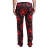 Miles Morales Spider-Man: Across the Spider-Verse Logo AOP Men's Black Sleep Pajama Pants - 4 of 4