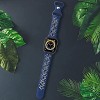 Worryfree Gadgets Silicone Band for Apple Watch 42mm 44mm 45mm 49mm Breathable Sports band iWatch Series 8 7 6 SE 5 4 3 2 1 for Men Women, Black/Gray - 3 of 4