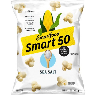 Smart50 Sea Salted Popcorn - 5oz