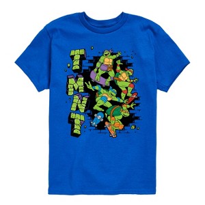 Boys' - Teenage Mutant Ninja Turtles - Skateboards Short Sleeve Graphic T-Shirt - 1 of 4