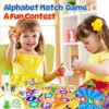 FUNFORFUN 26pcs Alphabet Mystery Box, Alphabet Learning Toys Letter Matching Game, Birthday for 3-8 Year Old Boys Girls Learning Toys - 3 of 4