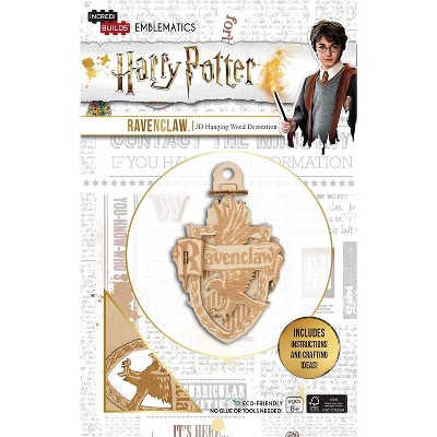 Incredibuilds Harry Potter Ravenclaw Emblematics Wood Model Kit