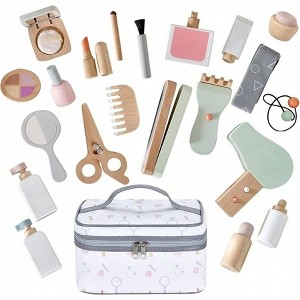 Popular Styles for 2025 Year Inspires Creativity Our Wooden Makeup Toy Set Encourages Imagination and Creativity - 1 of 4