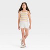 Girls' Sweater Shorts - Cat & Jack™ - 3 of 3