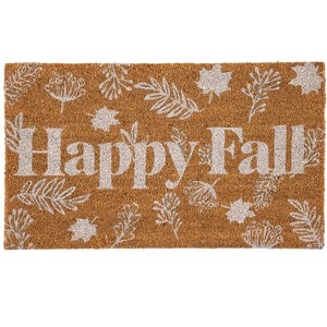 Shiraleah "Happy Fall" Doormat - 1 of 4