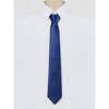 Allegra K Men's Self-tied Textured Wide Necktie - 2 of 4