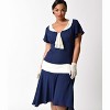 Unique Vintage Women's Plus Wilshire Flapper Day Dress - 3 of 4
