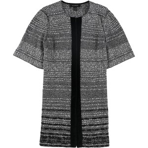 St. John Womens Front Zipper Striped Shirt Dress - 1 of 1