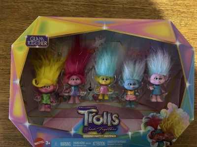  Trolls Party Favors Set for Girls - Bundle with 6 Trolls Hair  Huggers Blind Bags with Bracelets Plus Trolls Stickers