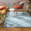 TOWN & COUNTRY EVERYDAY Brooks Retro Geo Indoor Outdoor Area Rug - 2 of 4