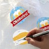 Big Dot of Happiness Oktoberfest - Beer Festival Clear Goodie Favor Bags - Treat Bags With Tags - Set of 12 - 3 of 4