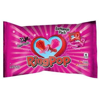 Ring Pop Valentine's Laydown Bag - 7.4oz/21ct