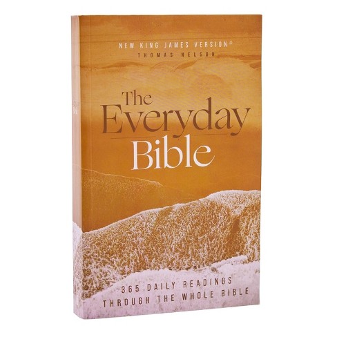 Nkjv, The Everyday Bible, Paperback, Red Letter, Comfort Print - By ...