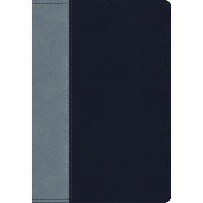 ESV Student Study Bible (Trutone, Navy/Slate, Timeless Design) - (Leather Bound)