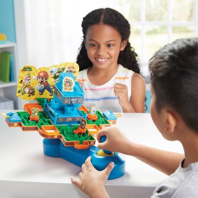 Super Mario Deluxe Tabletop Maze Game with Joystick