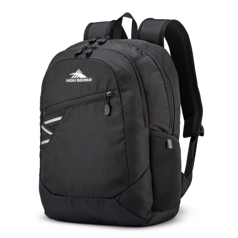High Sierra Outburst 2.0 Carry-On Backpack with Padded Laptop Tablet Sleeve, 360-Degree Reflectivity, Dual Water Bottle Pockets, & Front Pocket, 1 of 7