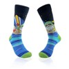 Gnome Surfer Socks from the Sock Panda (Men's Sizes, Adult Large) - image 4 of 4