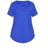 Avenue Women's Plus Size V Cut Out Top - image 4 of 4