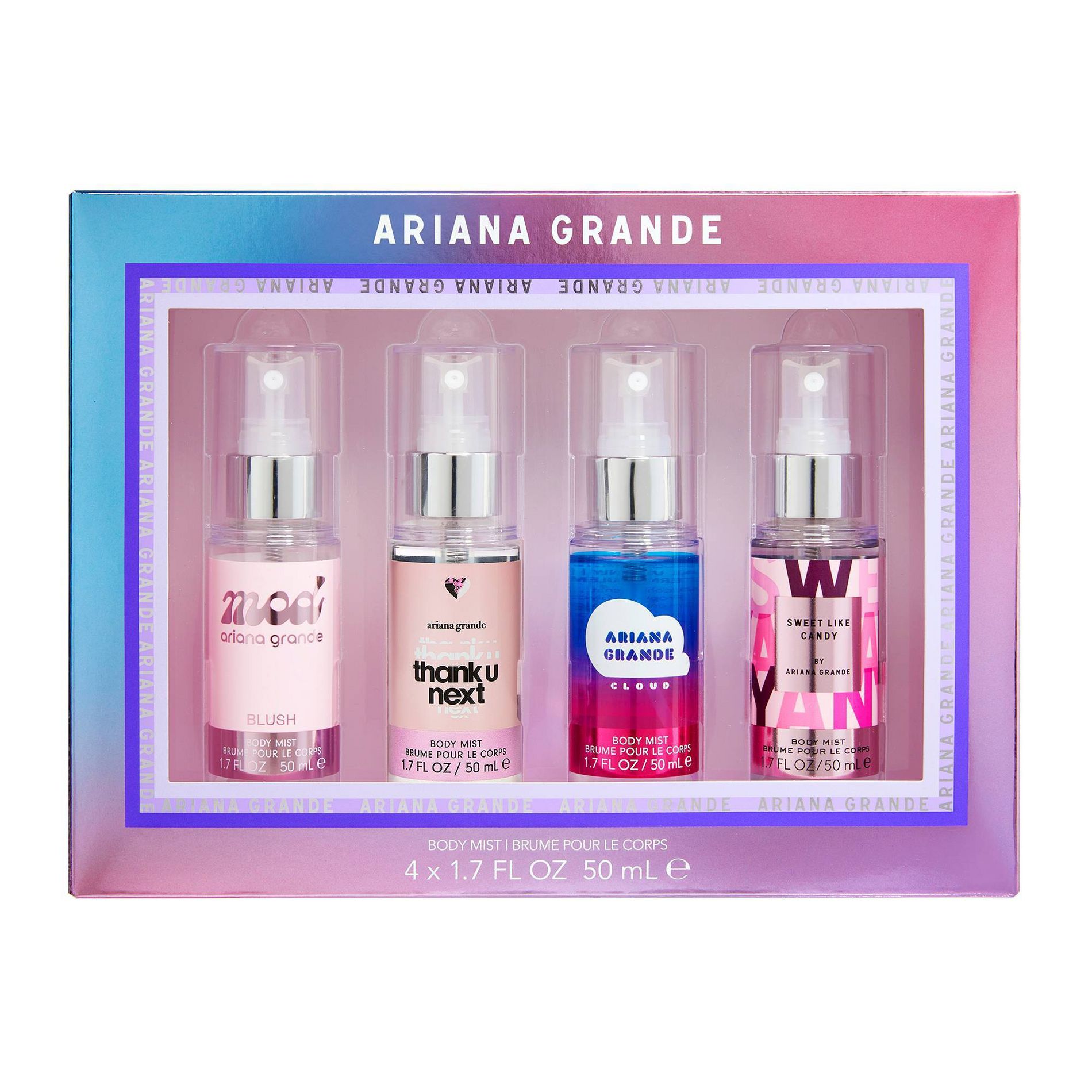 Ariana Grand MOD Blush Body Mist Fragrance Coffret Gift Set - 4pc/6.8 fl oz - Ulta Beauty