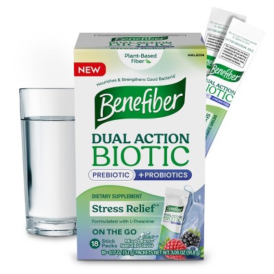 Benefiber Prebiotic Fiber Sticks - 48ct : Target