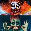 Racxily 18 Pcs Halloween Clown Horror Mouth Tattoo Stickers Halloween Temporary Realistic Tattoos Face Decals Prank Props for Halloween - 2 of 4