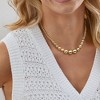 Ross-Simons 6-12mm 14kt Yellow Gold-Plated Graduated Bead Necklace Size 18 - 2 of 3