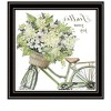 HomeRoots SCATTER YOUR JOY WITH FLOWERS Black Framed Print Wall Art - 4 of 4