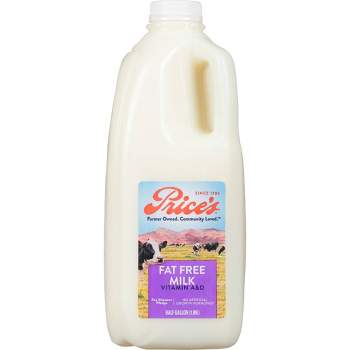 Price's Skim Milk - 0.5gal
