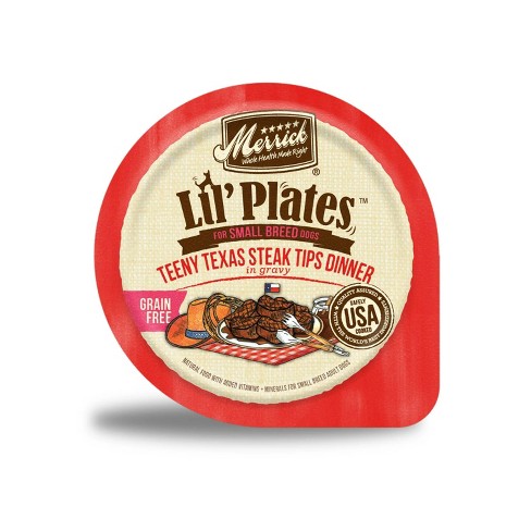 Merrick lil plates shop small breed dog food