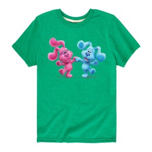 Boys' - Blue's Clues & You! - Happy Blue Short Sleeve Graphic T-Shirt - 1 of 4