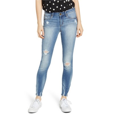 Articles of Society Womens Sarah Ankle Skinny Fit Jeans