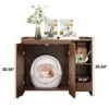 Cat Litter Box Enclosure, Hidden Litter Box Furniture with Removable Litter Collector - 4 of 4