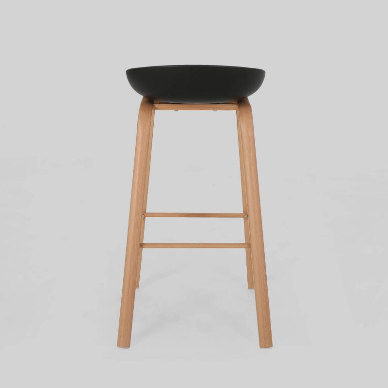 Set of 2 Commodore Modern Barstool - Christopher Knight Home, 6 of 9