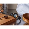 Citizen Pixar Eco-Drive watch featuring Ratatouille 3-hand Silvertone Black Leather Strap - 4 of 4