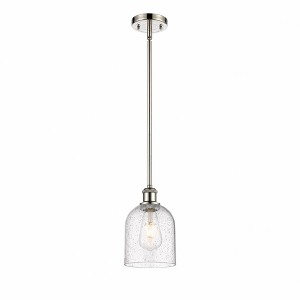 Bella - 1 Light Stem Hung Mini Pendant In Industrial Style-9.5 Inches Tall and 5.5 Inches Wide - 1 of 1