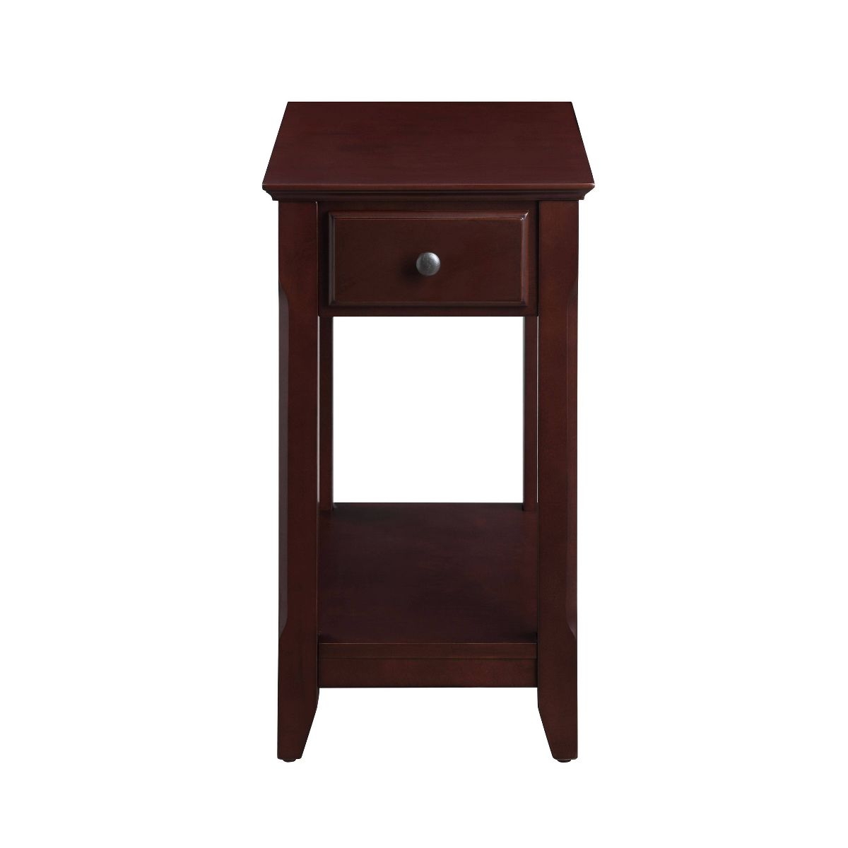 13" Bertie Accent Table Espresso Finish - Acme Furniture: Transitional Style, Open Storage, Wood Composite - thumbnail 3