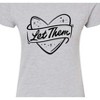 Women's - Instant Message - Let Them Fitted Graphic T-Shirt - 2 of 4